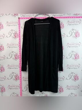 Halogen cardigan sweater knitted cozy warm Knit Cardigan unsure of exact size
